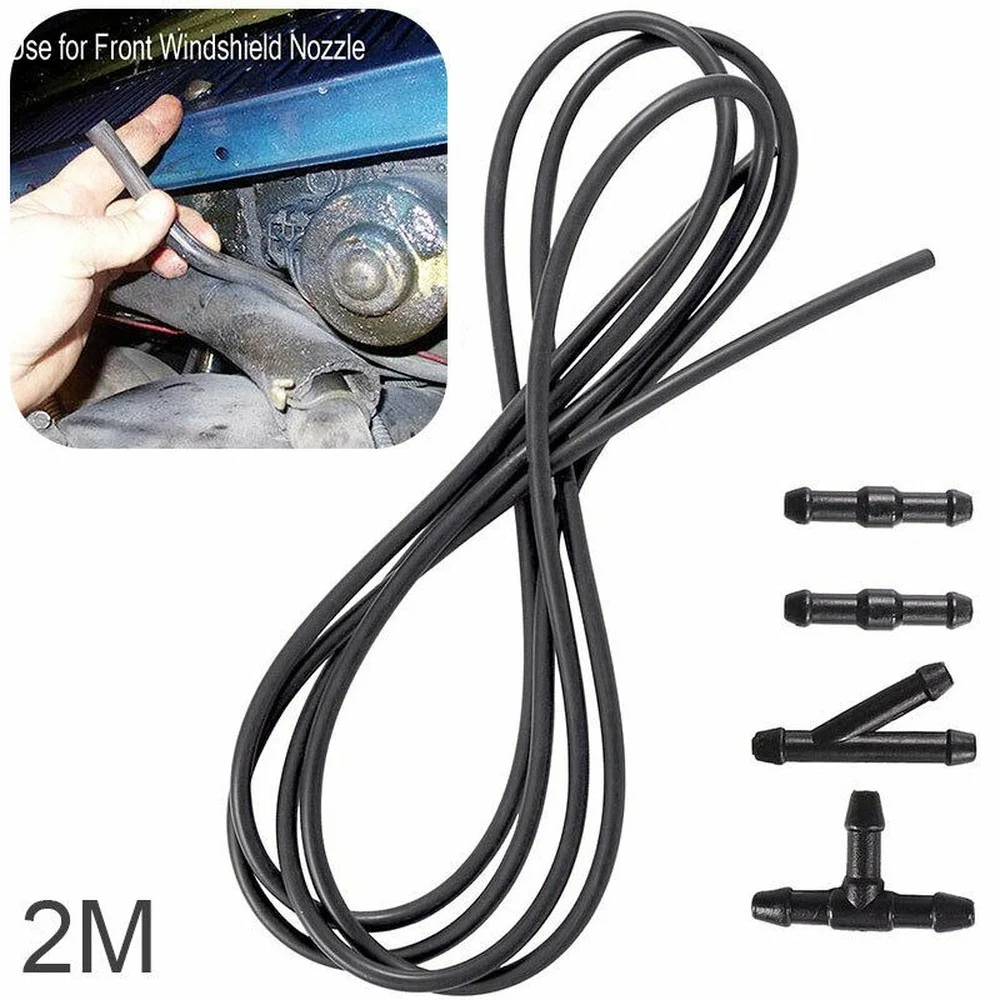 

1 Set 200cm Car T/Y/I Windshield Windscreen Washer Wiper Spray Hose Tube Splitter Connector New Accessories