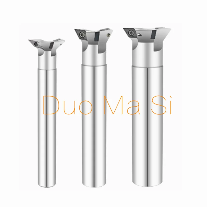 Imagem -02 - Máquina de Trituração Angular Fresa V-slot Cnc para Dcmt07 Dcmt11 Yw45 Yw55 Yw60 45 ° 55 ° 60 °