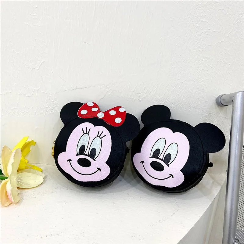 

Disney Bag Mickey Mouse Messenger Bag Kids Bag Cartoon Minnie Mouse Shoulder Bags Children's Messenger Bag Coin Purse Gifts