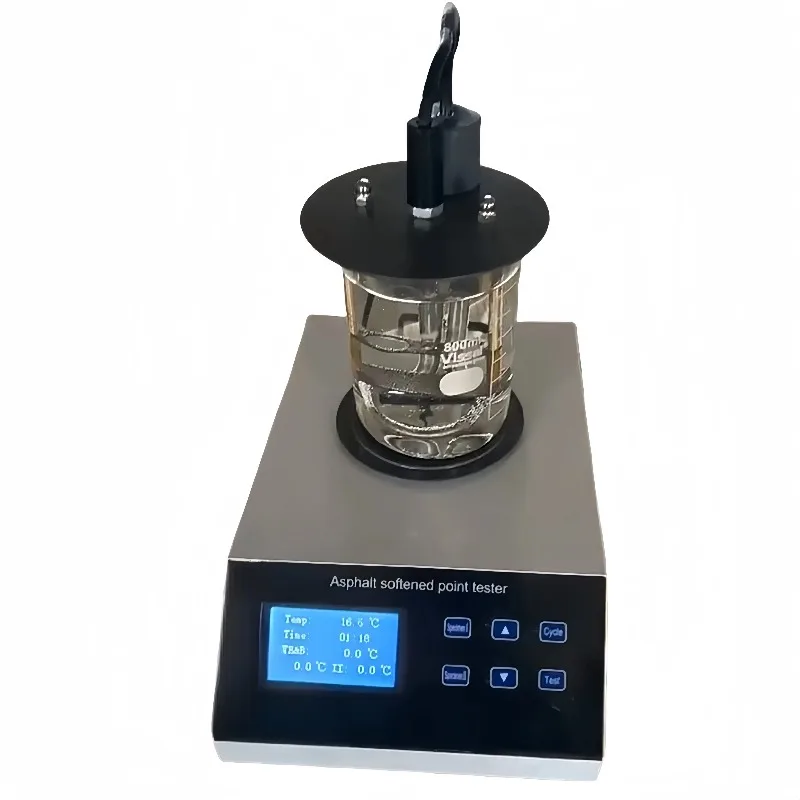 

Digital Bitumen Ring and Ball Test Apparatus Asphalt Softening Point Tester
