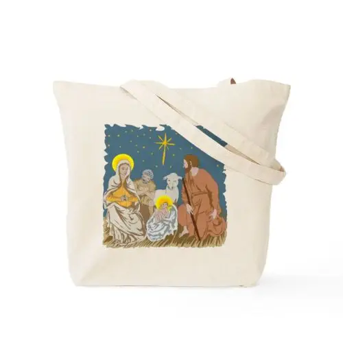 Sindax CafePress Christmas Nativity Tote Bag