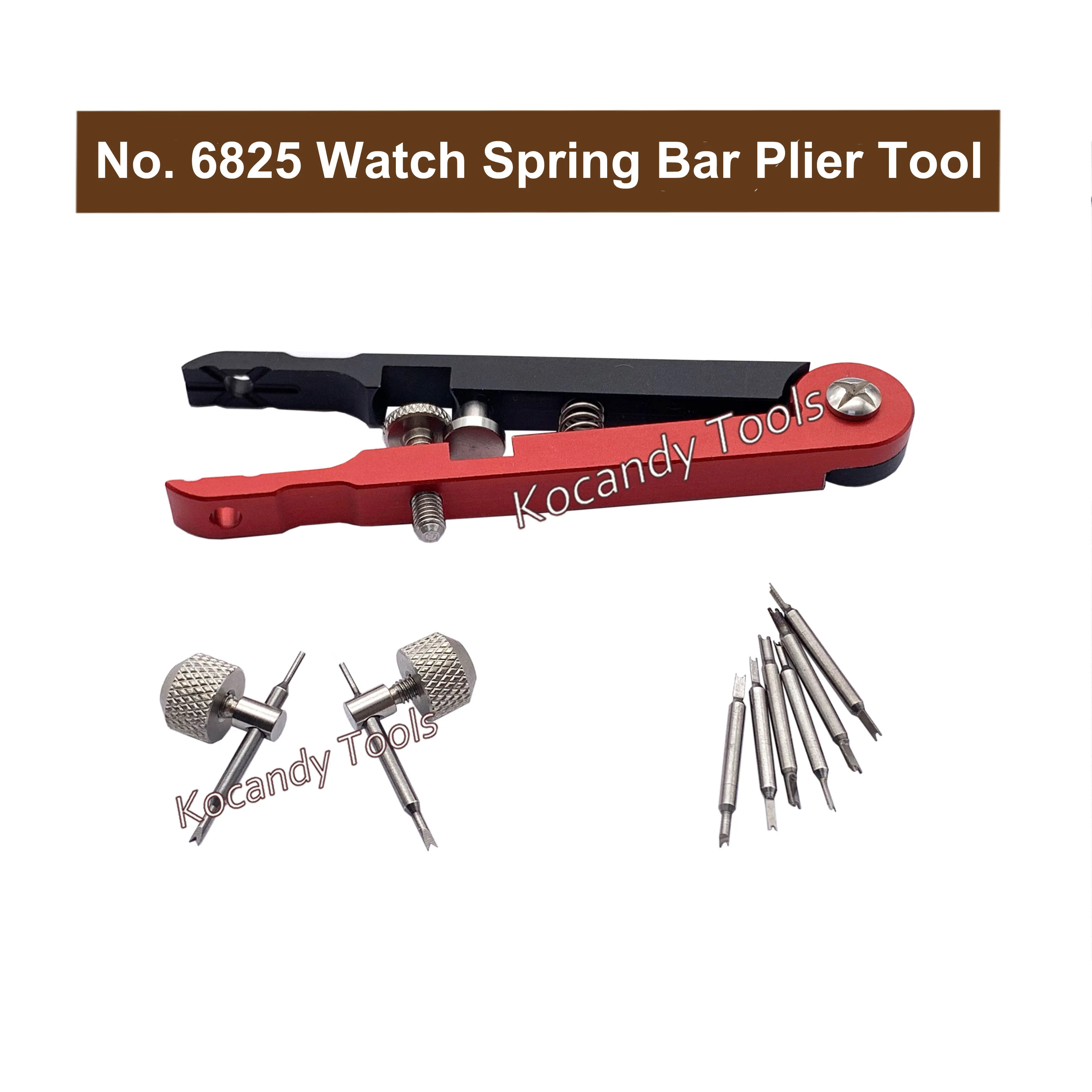 6825 Spring Bar Pilier Tool Set Profesional Watch Repair Tools For Watch Band Replacement Watchmakers Tool