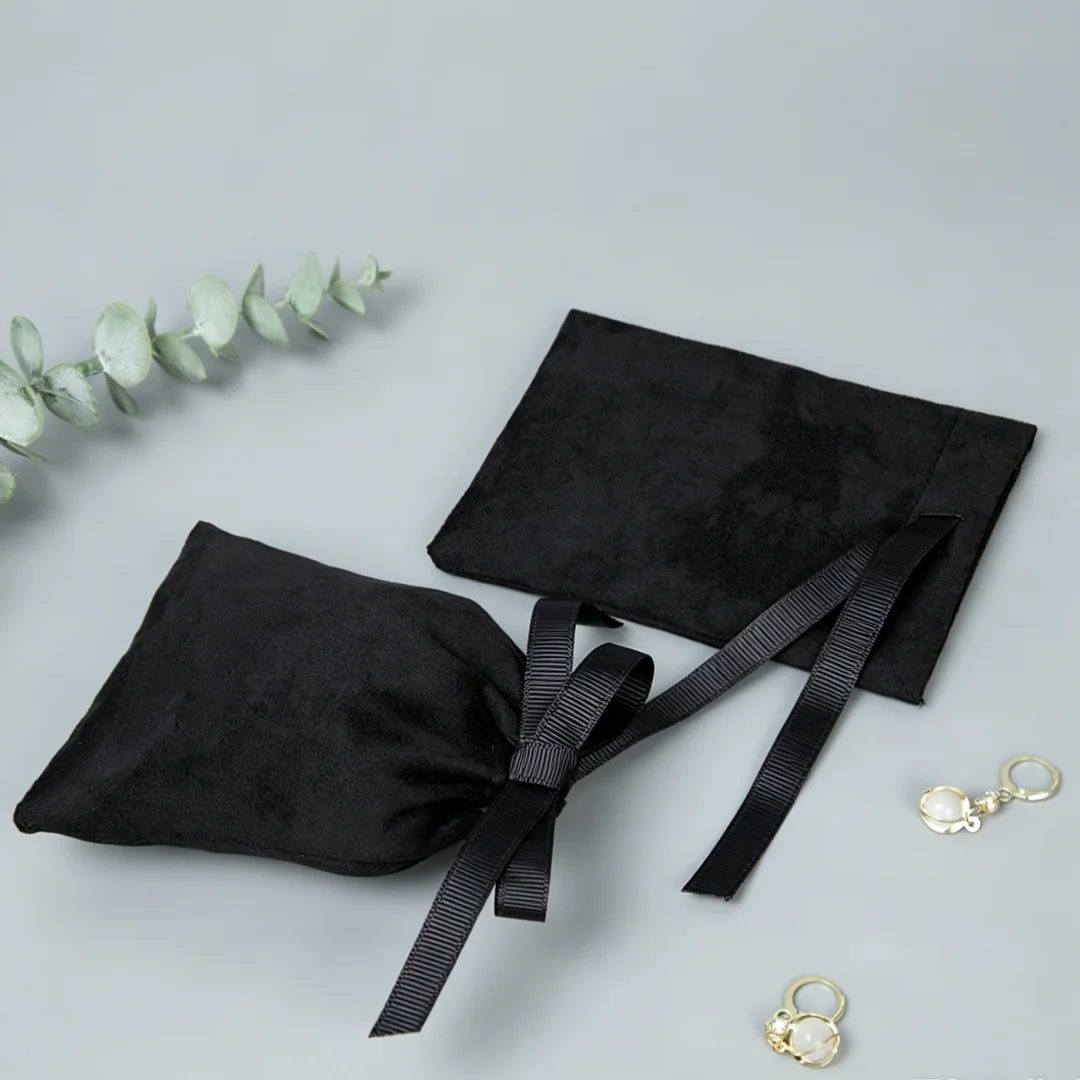 10 шт. черных фланелевых мешоч – обзор и цена Ribbon Bow Gift