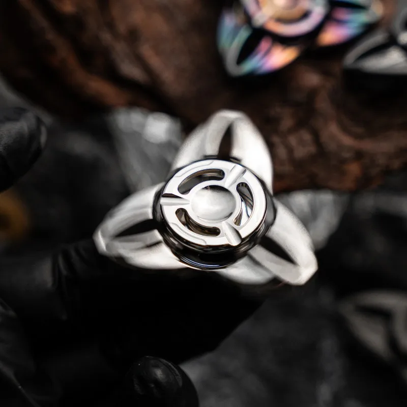 HEEDC Shadow Mechanical Metal Speed ​​Rotating Fidget Spinner Decompression Desktop Toy