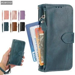 POCO X4 PRO 5G 2022 X5 F5 Flip Case NEW Luxury Zipper Skin Leather Wallet Book Pocket Cover For XIAOMI POCO M4 PRO 4G Phone Bags