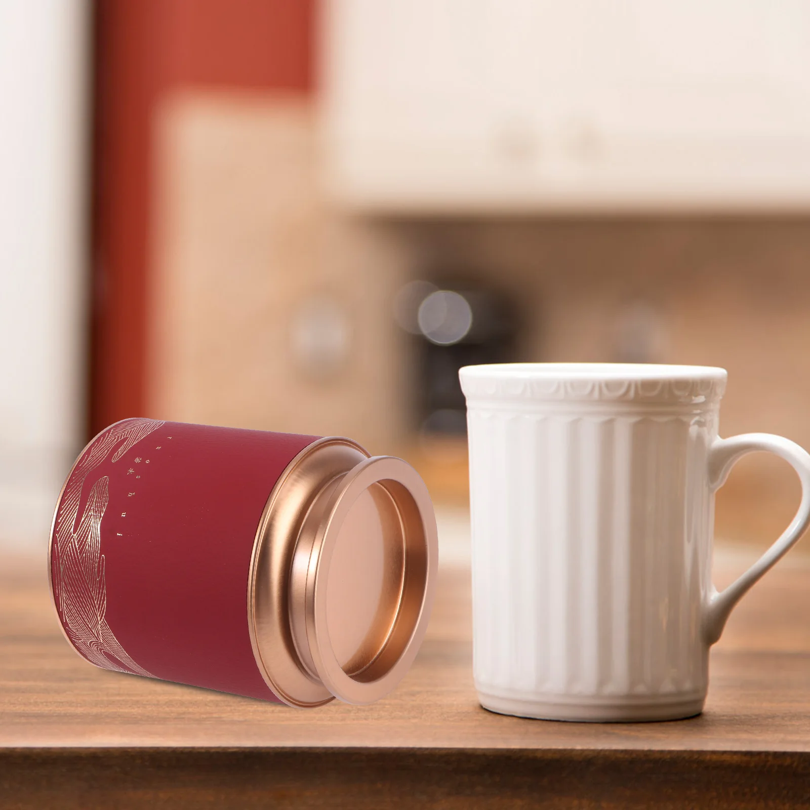 

Tinplate Sealed Storage Jars for Loose Tea Tea Packing Can Leaves Gift Containers Sturdy Material Home Party Use