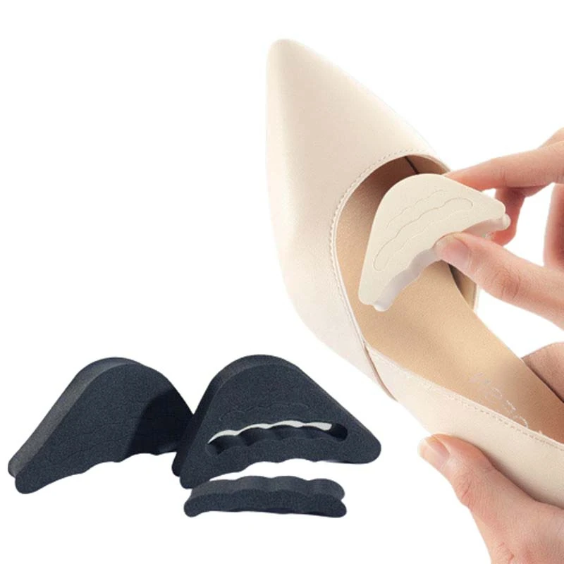 Toe Plug Forefoot Pad Adjust Shoe Size High Heel Sole Anti-slip Pad for Sandals Cushion Soft Women Comfortable Sponge Insoles