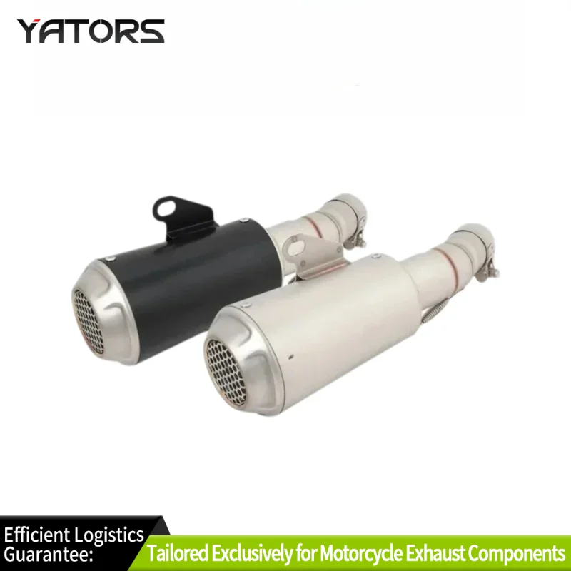 

For KAWASAKI Ninja 400 Z400 Motorcycle Exhaust Systems - Leo Vince Modify Middle Link Pipe Escape Moto DB Killer Muffler System