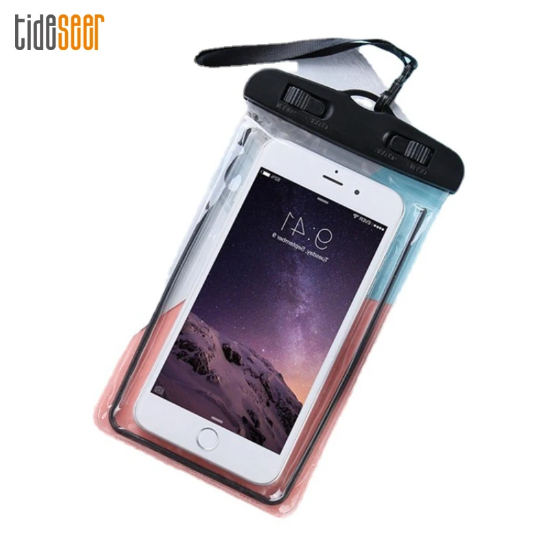 

PVC Waterproof Phone Case Universal Underwater Pouch Drift Diving Swimming Dry Bag For Samsung iPhone Huawei Xiaomi Smartphone