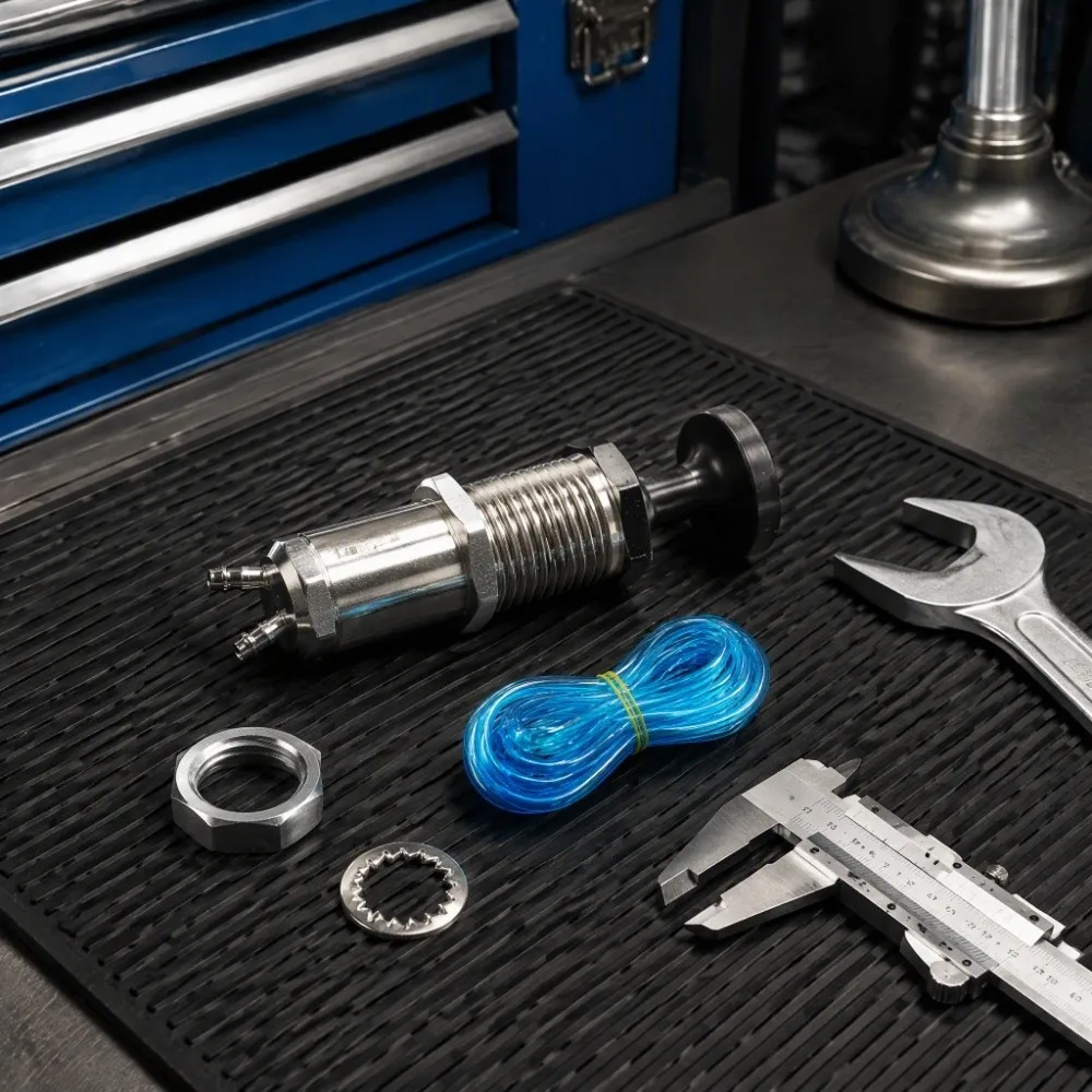 11305/10161-AD Fuel Primer Plunger Pump Kit With Fuel Line Carbureted Fuel Plunger Primer Pump Primer Pump Kit