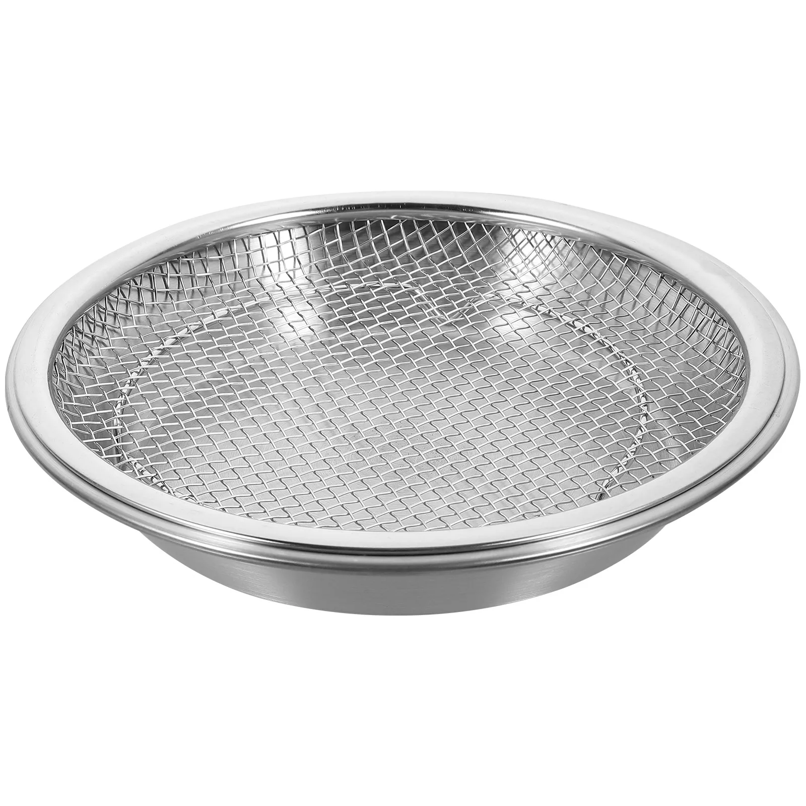 

Air Fryer Drain Tray Frying Net Grease Drainer Stainless Steel Filter Fried Food Draining Rack Multi-Use Serving for Snacks