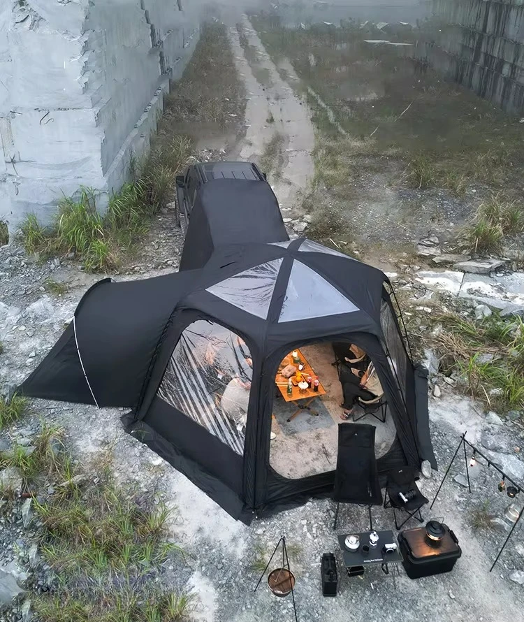 jw-Hot Selling Large Connectable Tent Geodesic Dome Party Tent Made of Durable Polyester-Available for Sale