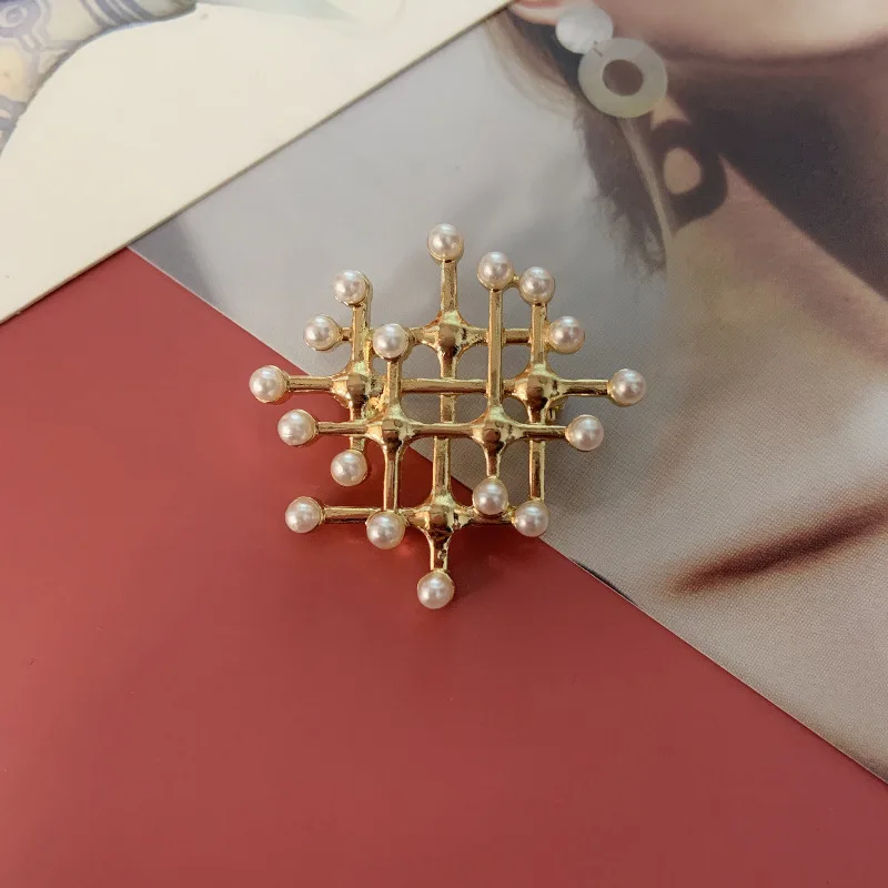 Vintage Damen Herren Emaille Sterne Abzeichen Pin Mode klassische Retro Brosche