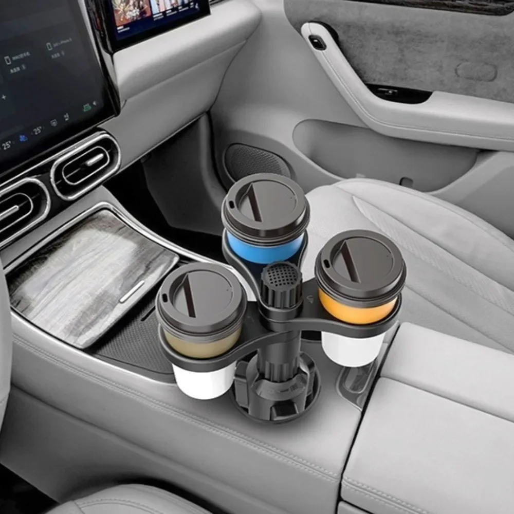 3-in-1 Auto-Getränkehalter-Erweiterungsadapter, 360° drehbare, verstellbare Basis, Autohalterung für Getränkeflaschen und Getränke. – Detail 5