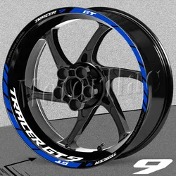 Reflective Motorcycle Wheel Sticker Rim Hub Decal Stripe Tape Accessories For Tracer 900GT Tracer9GT tarcer 9 gt 2023