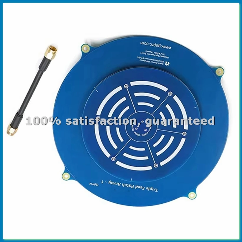 TRIPLE FEED PATCH ARRAY 5.8G Receiving Antenna FPV Machine Left and Right Rotation Compatible Antenna,B-A86Z