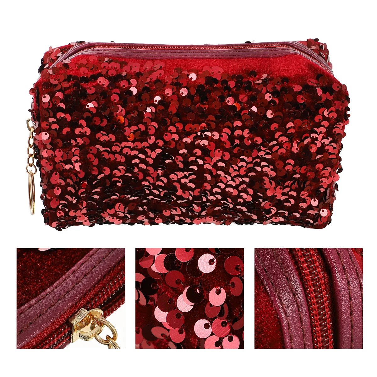 Bag Sundries Storage Sequin Luxury Multifunctional Makeup Shining Oxford Cloth Toiletry