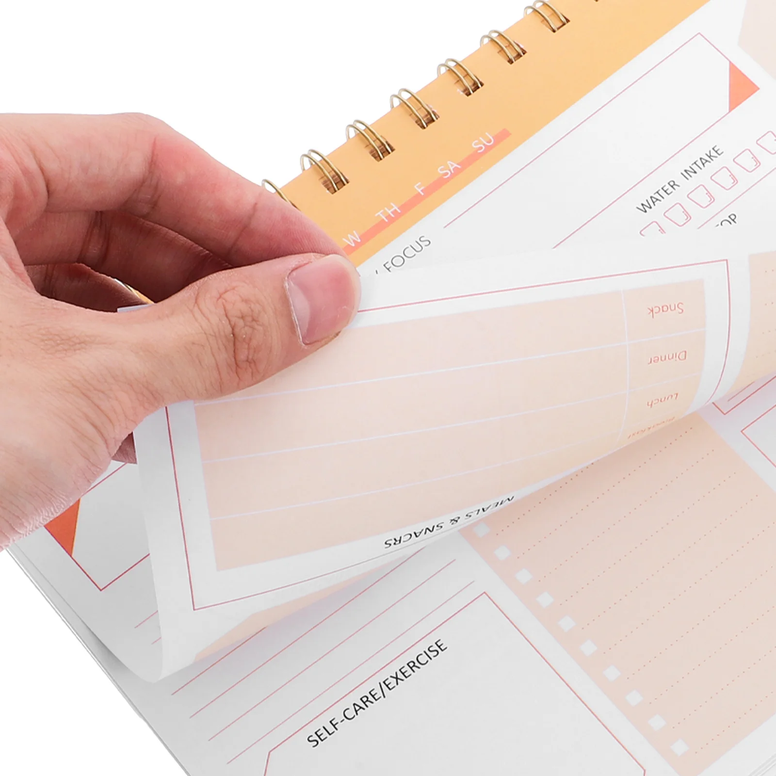 

Эффективный блокнот, блокнот со спиральным планом, домашний школьный планировщик, ежедневное управление расписанием, креативный подарок, блокнот для встреч