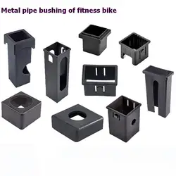 Tubo de metal bucha da bicicleta de fitness pe oco manga de plástico tubo deslizante manga isolamento manga oco bucha forro