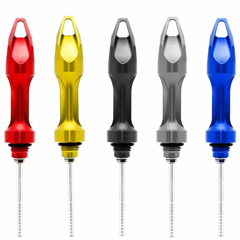 Motorcycle Aluminum Oil Ruler Probe Level Gauge  Engine Oil Tank Dipstick For Honda For PCX125 For PCX150 For PCX160 Accessories