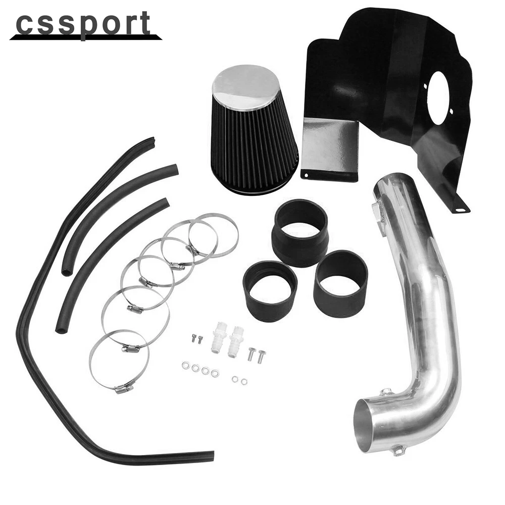 

Cold Air Intake Kit + Heat Shield For 2014-2019 Chevrolet GMC Cadillac 5.3L 6.2L