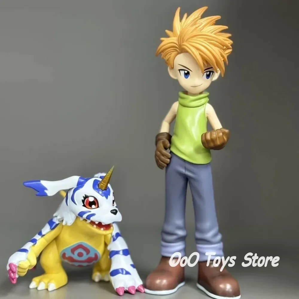 Anime digimon figuras de aventura oito personagens principais figura de ação pvc estátua coleção modelo brinquedos presentes 5-16cm