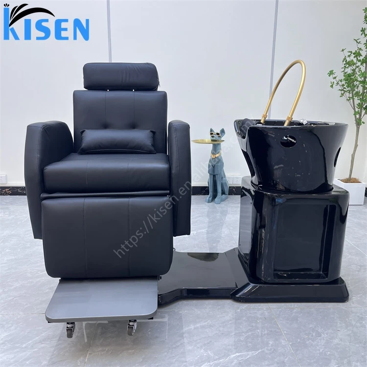 Head Therapy BedKISEN Lightweight Portable Head Massage -Functional Massage Bed, Hair-Washing & Head Massage Combined Bed
