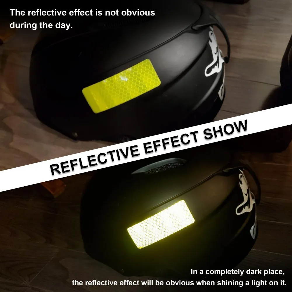 Reflective Stickers High Visibility Reflective Tape Reflective Strips Bulk Safety for Car Motorcycle Bike Trailer Helmet Bag