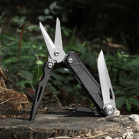 Folding Scissors  Pocket Knife and EDC Multi Tool Perfect for Housework Rescue Hunting Survival Fishing Hiking Camping