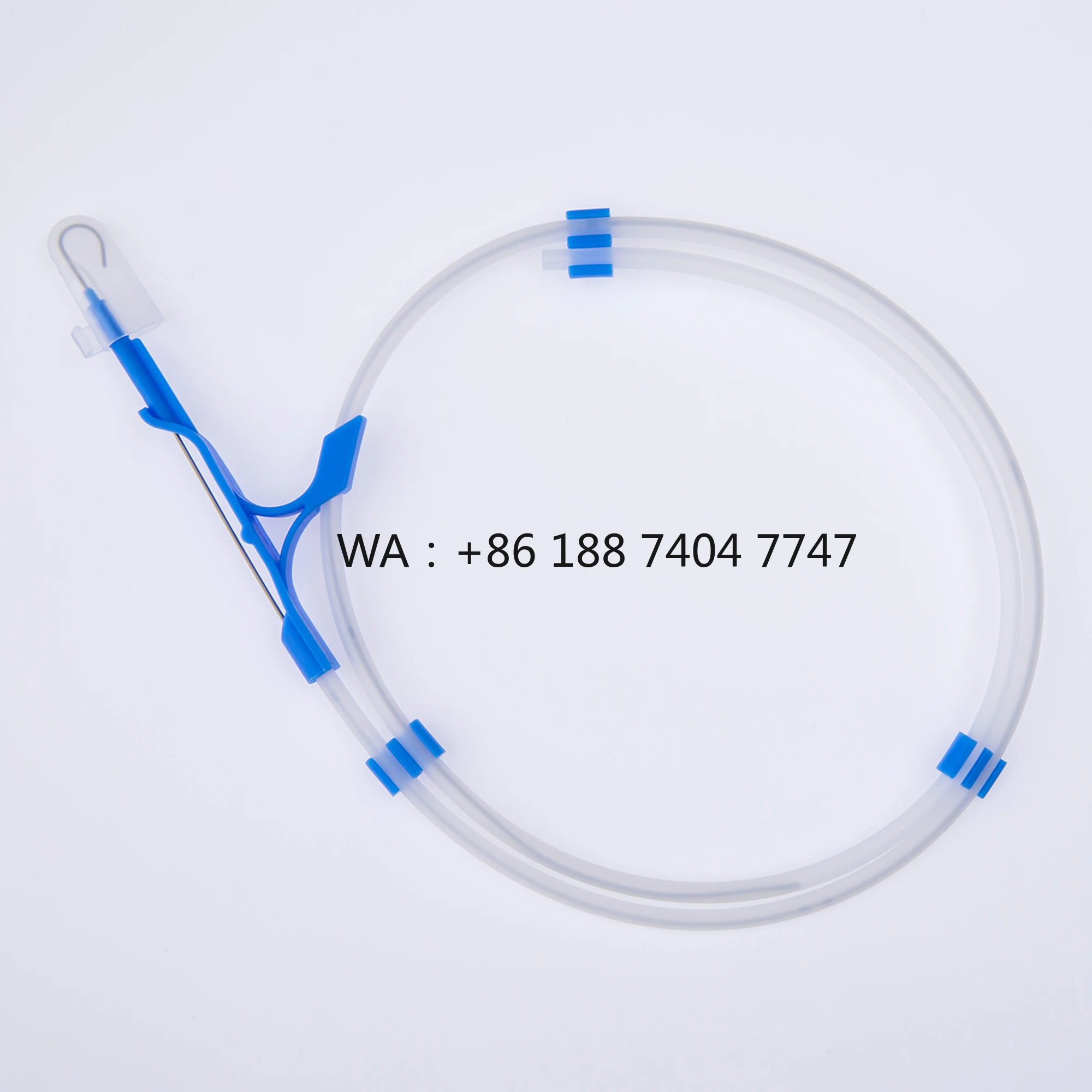 kit-de-catheter-veineux-avec-guide-wire-pour-acces-vasculaire-hospitalier-haute-securite-multi-lumens-central