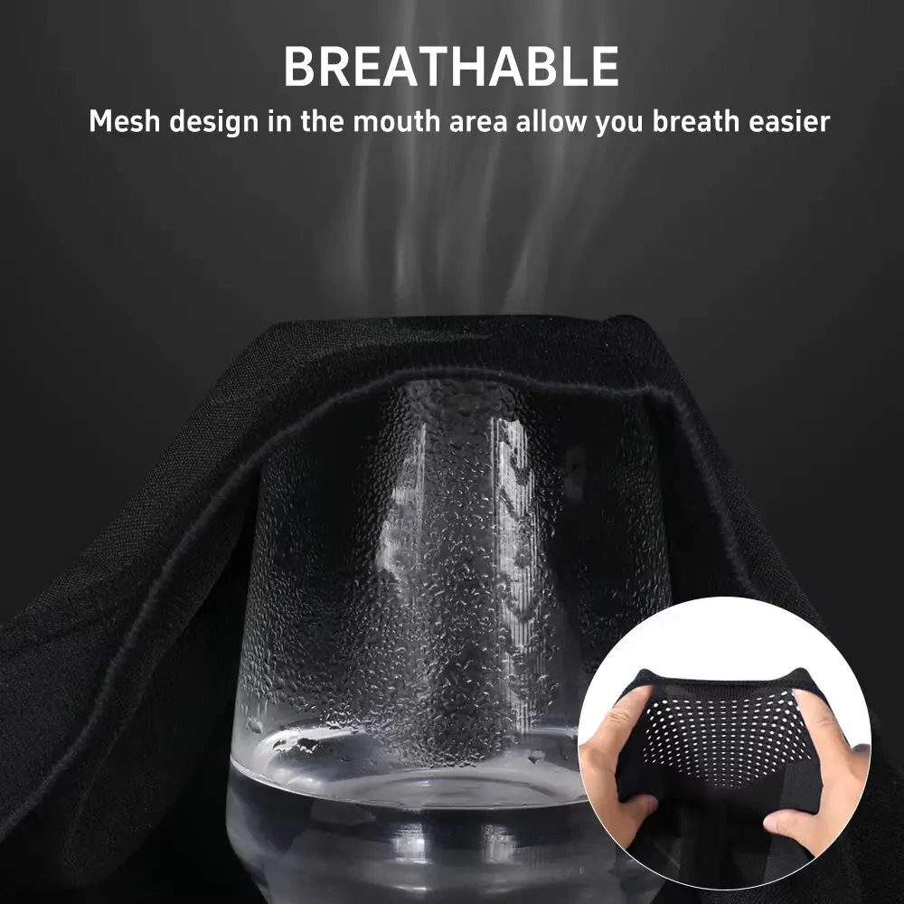 Men Women Cold-Proof Thermal Scarf Winter Ski Hat Balaclava Full Face Mask Ski Cycling Hunting Head Neck Cover Helmet Liner Cap view 4