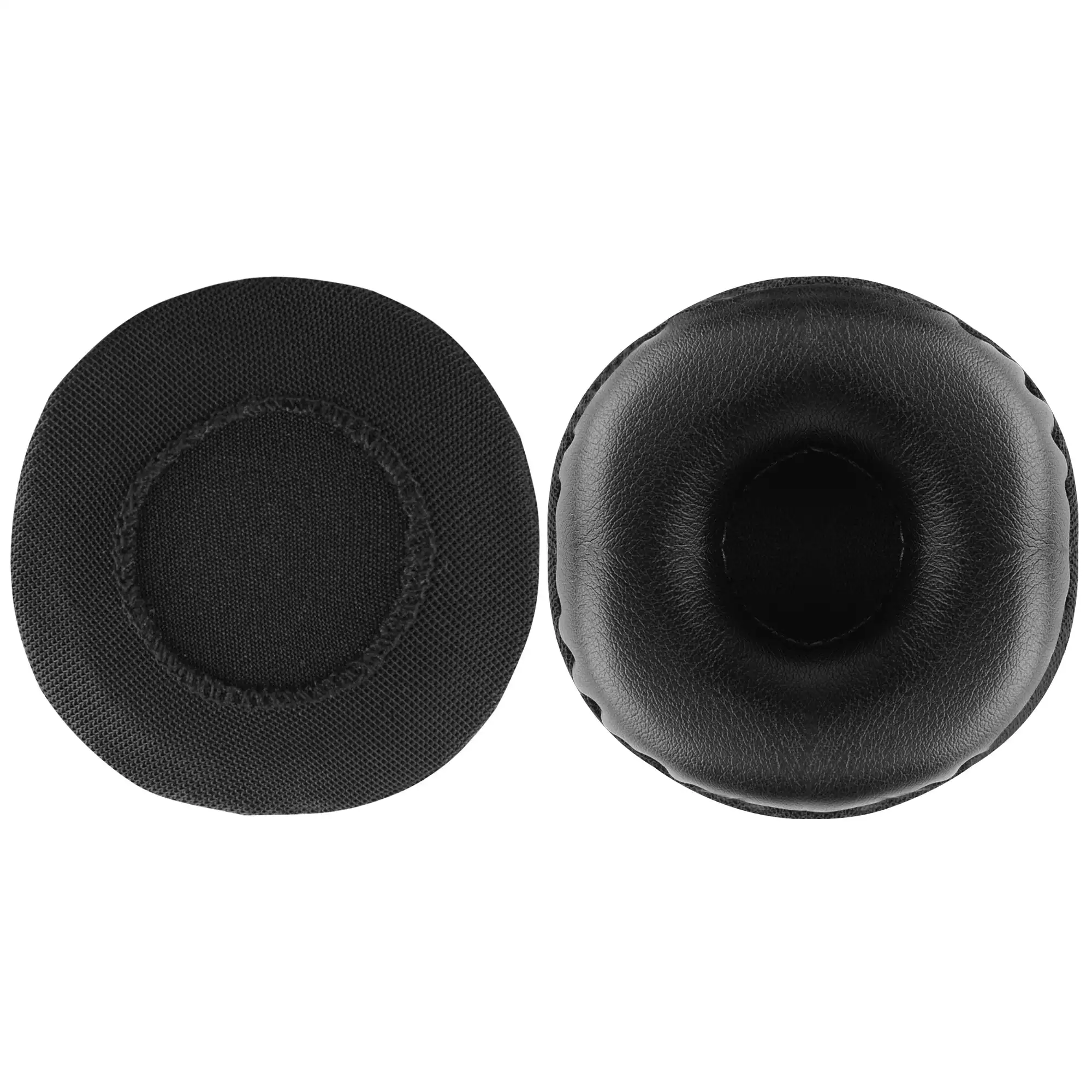 QuickFit-almohadillas para los oídos de cuero proteico, piezas de reparación para auriculares Logitech H390 H600 H609
