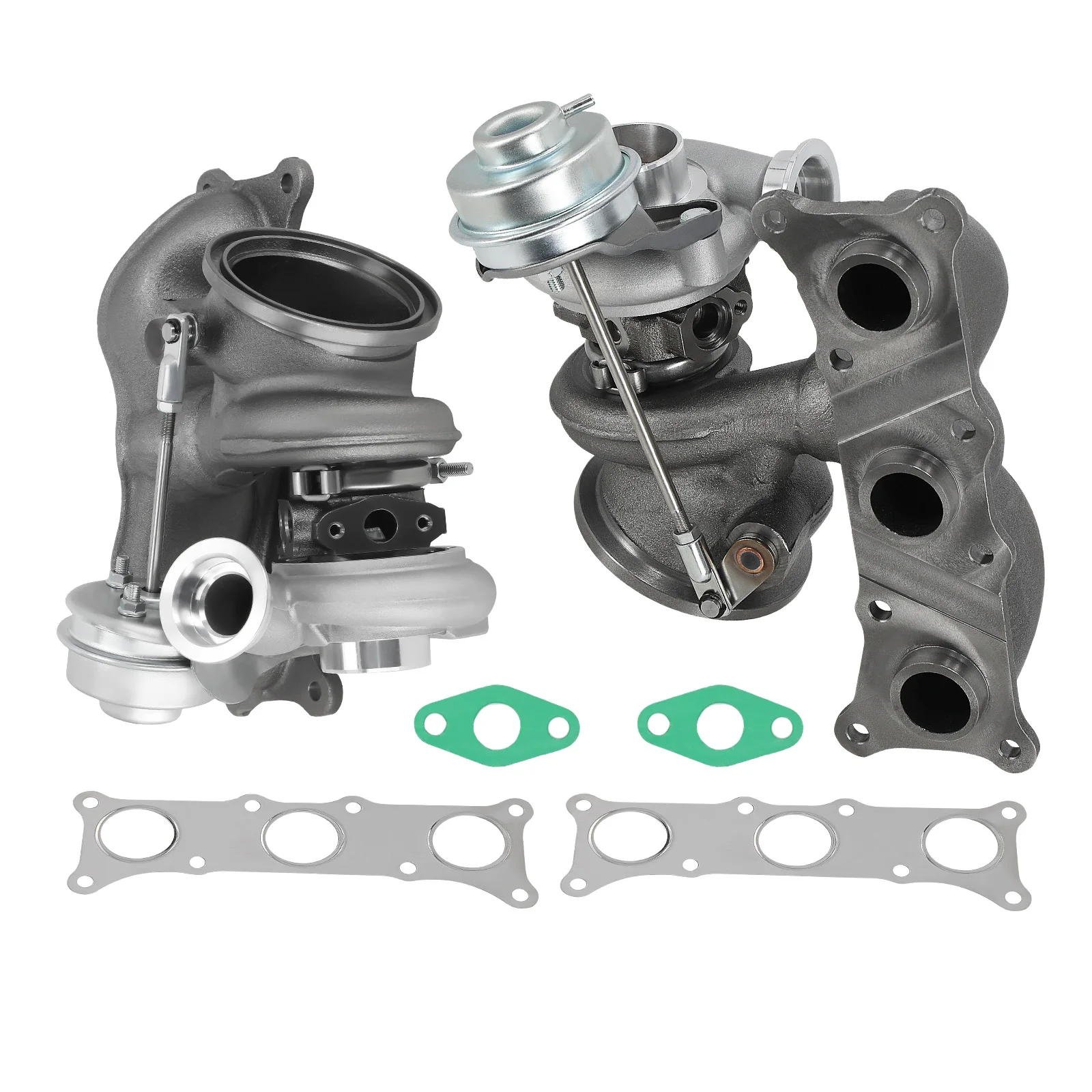 

750HP Billet 6+6 Twin Turbos для BMW N54 135i 335i 335xi 3.0L TD04-17T 07031/041 49131-07019