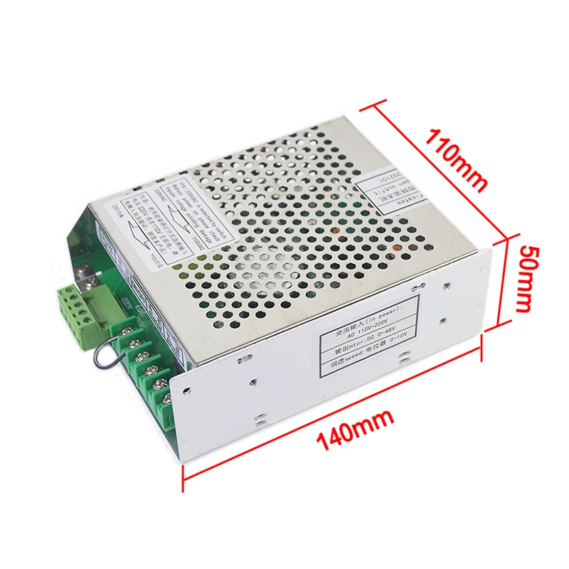 Spindle Power Supply,200W 300W 400W 500W,Input 220VAC or 110VAC,Output 48VDC,GRBL/Mach3 Spindle Motor PowerAdjustable, CNC  DIY