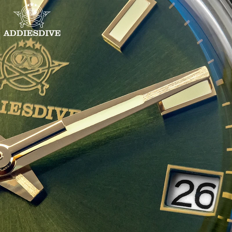 ADDIESDIVE High Quality 39mm Automatic Watch Fashion NH35 Stainless Steel 200M Waterproof Dive Mechanical Watches For Men NEW