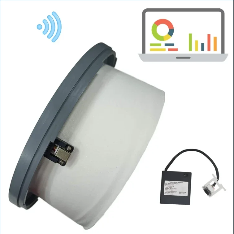 Remote Monitoring Shortage Alarm Toilet Paper Holder Towel Dispenser Sensor Ranging Sensor Smart Toilet Solution