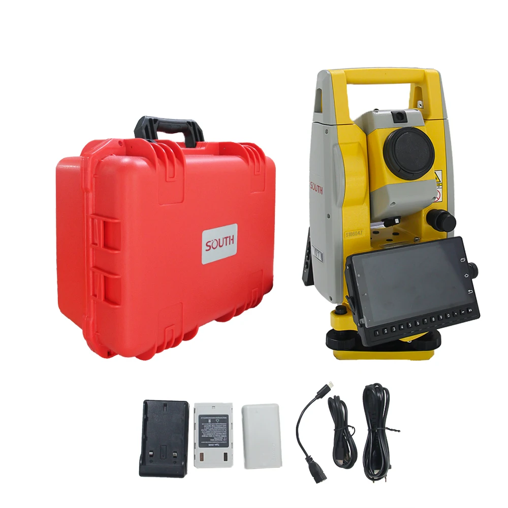 Total Station Without Reflector 2000M Surveying Instrument High Accuracy Android Total Station