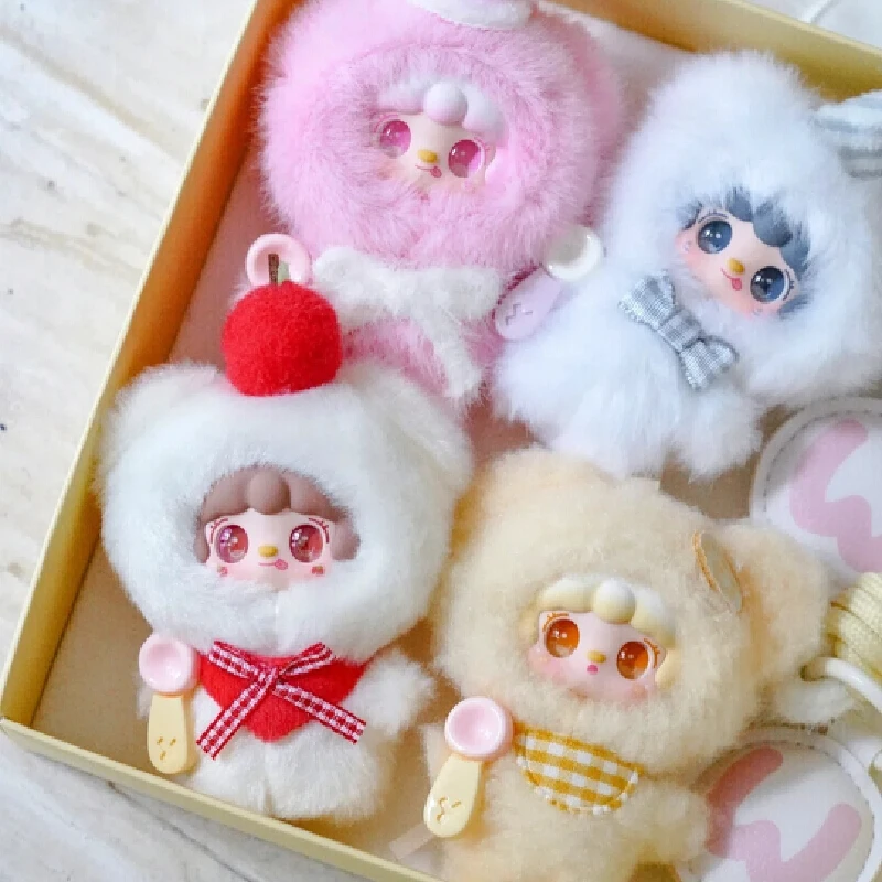 

Authentic Yooki Plush Blind Box Mini Series Plush Doll Bag Pendant Phone Charm Cute Decorative Ornament Holiday Gift For Women