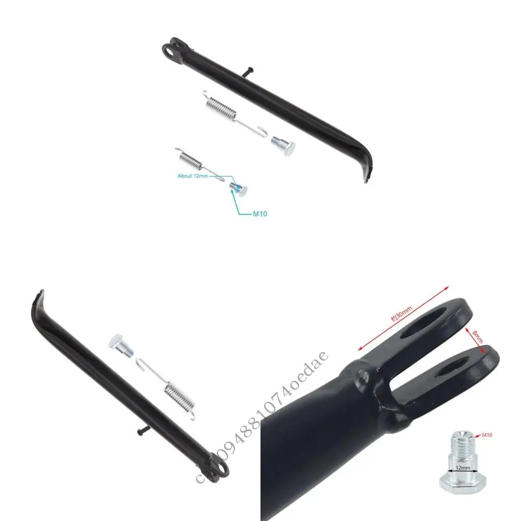 Secure Parking Solution Motorcycle Stand Strong Strength Designs for Rough Grounds 