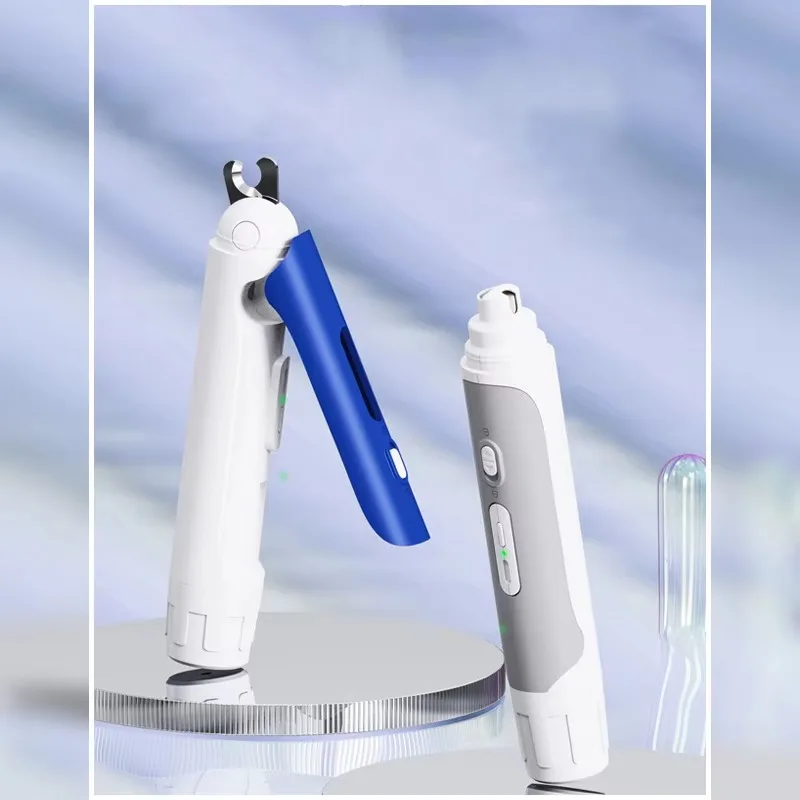Pet Grooming Tools Adjustable LED Dog Nail Grinder Trimmer Automatic Nail Cutters 2 in 1 Usb Electronic Pet Dog Cat Nail Grinder