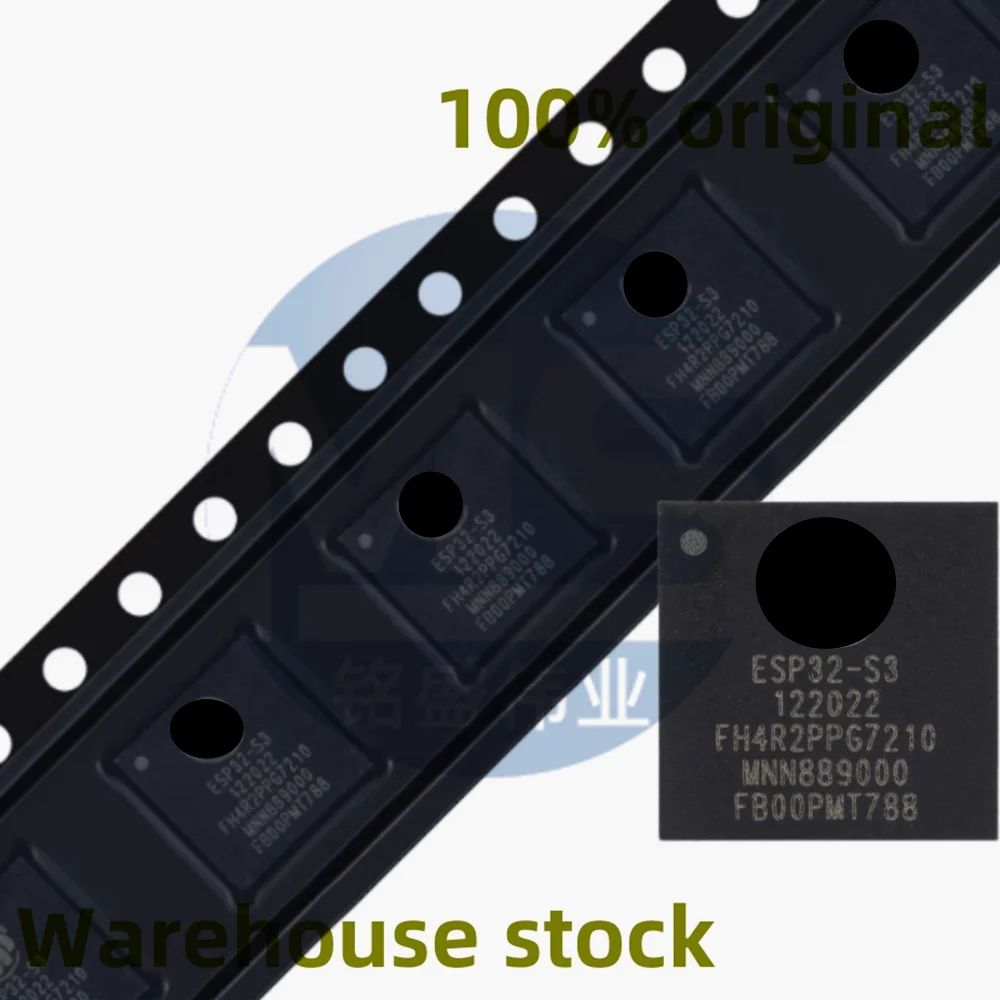

1Pcs 100%全新 Esp32-S3Fh4R2 Qfn-56 2.4Ghz Wifi+Bluetooth Wireless Transmission Chip Spot Direct Sale