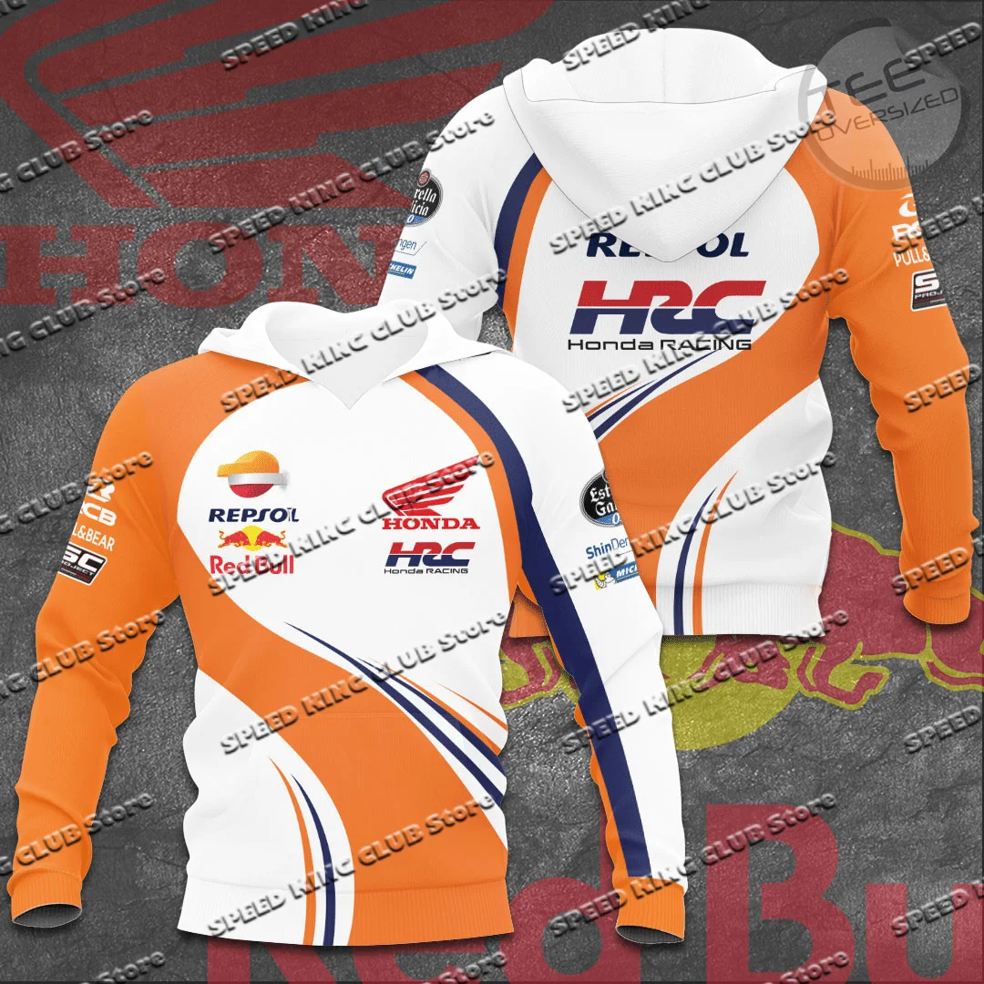 Moto GP European and America Hot New Sports Hoode Men's Racing Hoodie Honda Printed Cycling Clothing Brand Autumn Tops