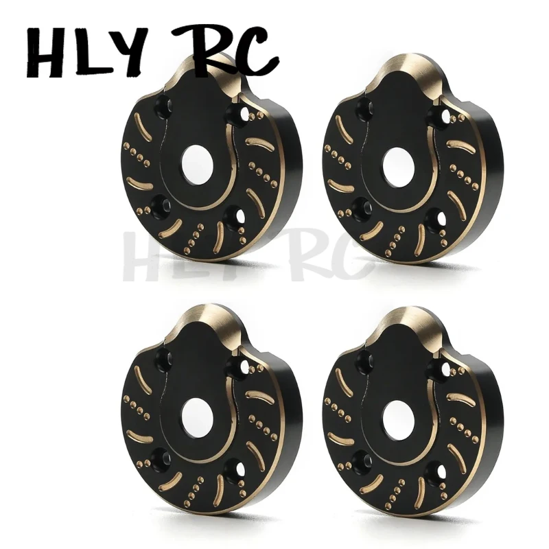 2pcs Brass Weight 95g Outer Portal Drive Housing Steering Cover Counterweight for Axial SCX10 III Capra UTB 1/10 RC Crawler Car