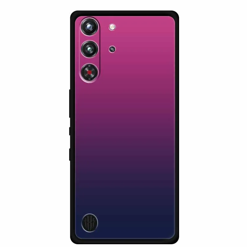Phone Case For Red Magic 10 pro 10pro+ Soft Silicone TPU Casing Protector For ZTE Nubia RedMagic 10 pro plus Gradient Back Capa