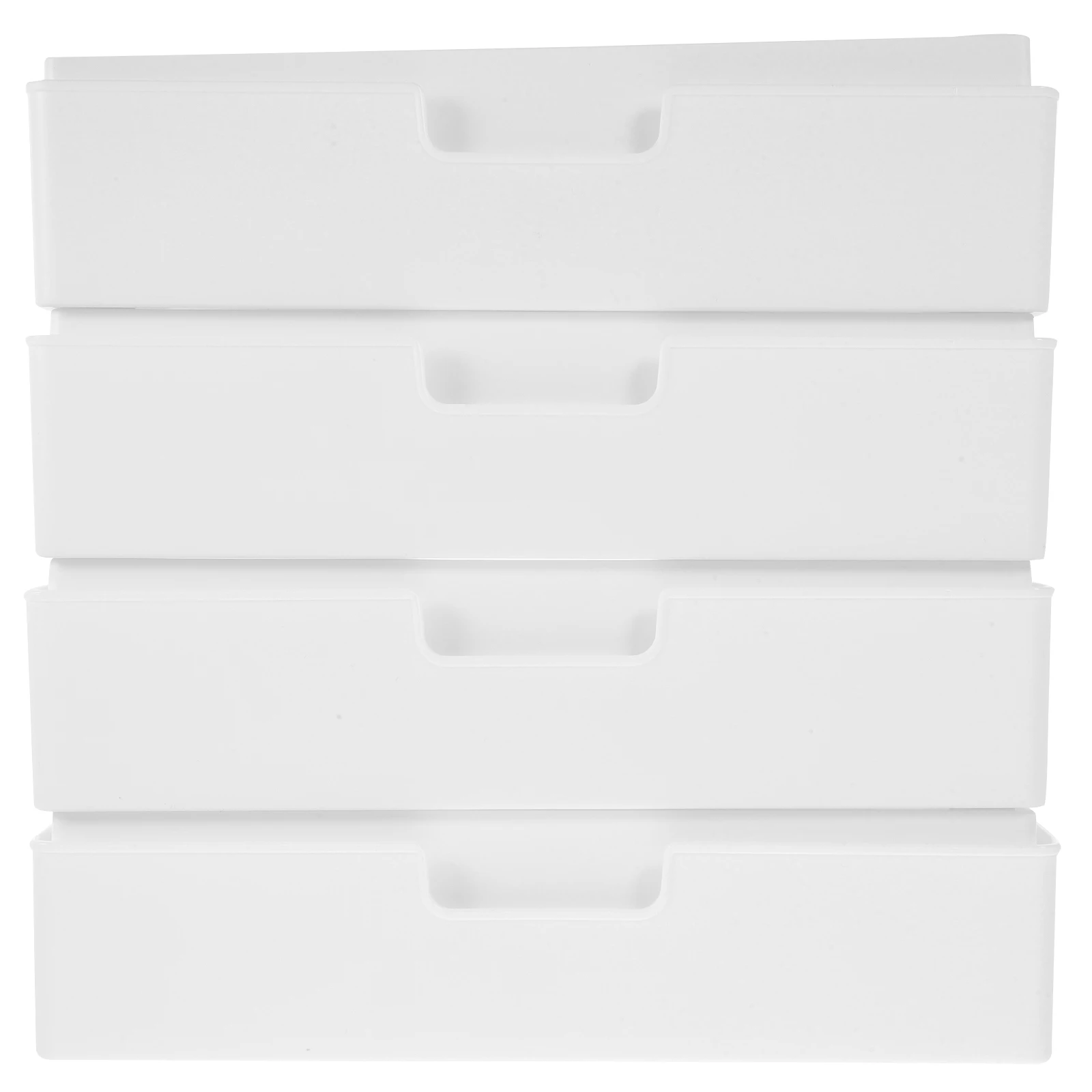 

4Pcs Desk ganizers Lid for Bathroom Desk ganizing Box Office Compartment Vanity Case Pen Holder Safe