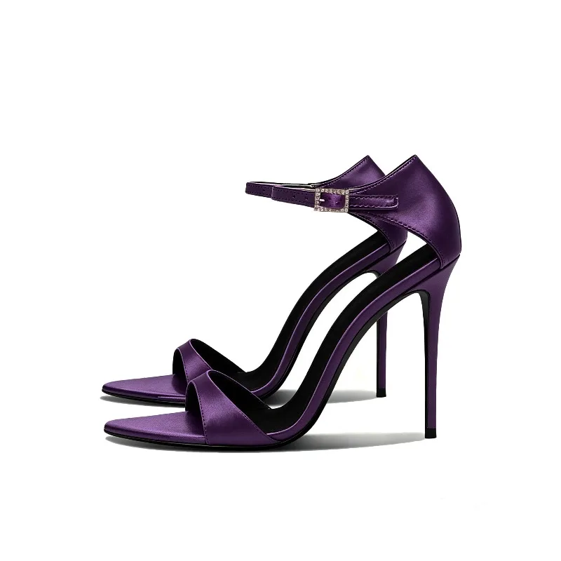 glow girl purple metallic heels Purple Lace Purple Metallic Heels Stiletto Heels Lilac Tie Up Heels Glow  Girl Purple Metallic PU