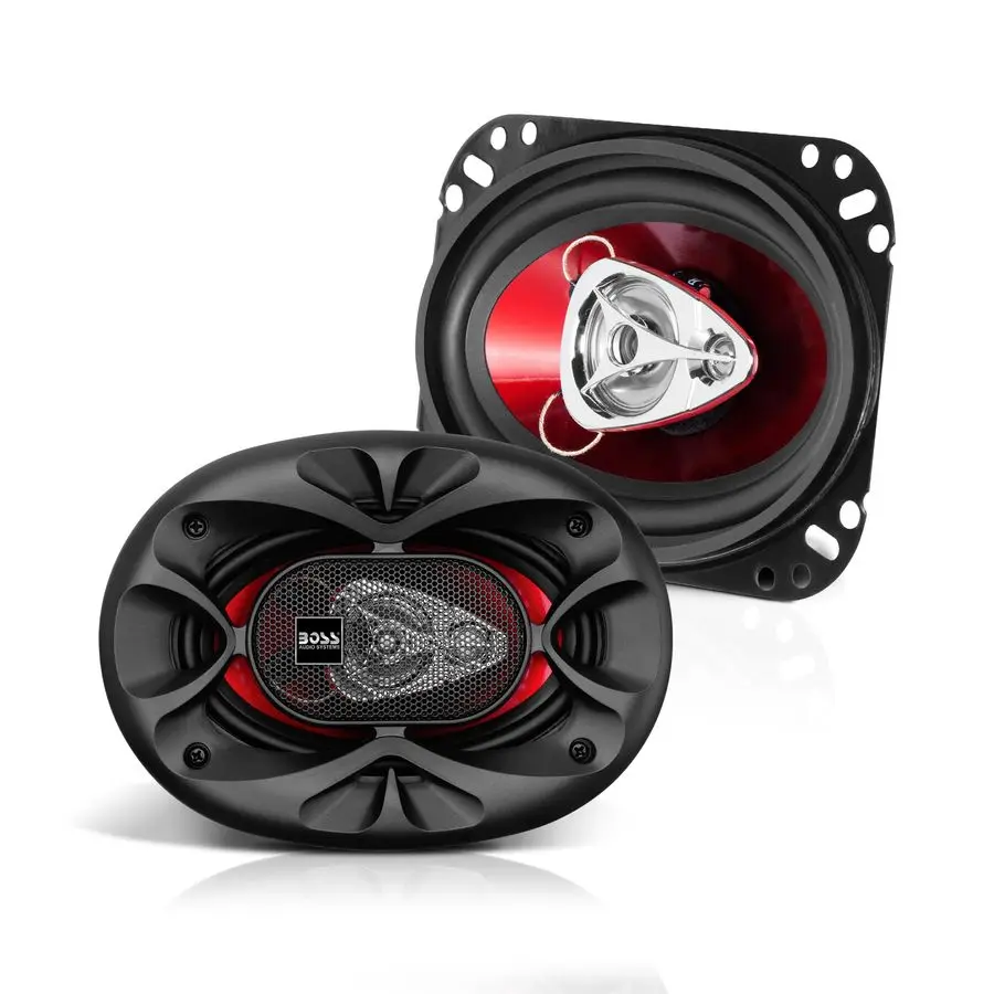

CH4630 Chaos Exxtreme Series 4 x 6 Inch Car Door Speakers 250 Watts Max per Pair, Coaxial, 3 Way, Full Range, 4 Ohms, Sold in Pa