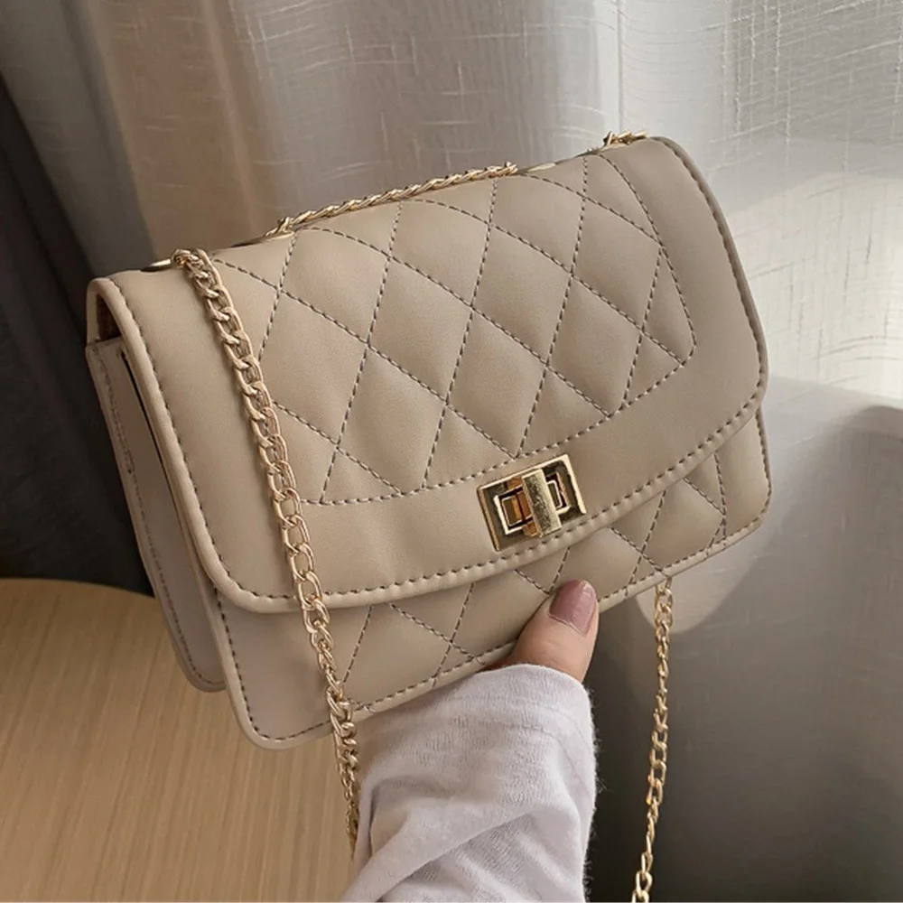 XSLING Embroidery Thread Small PU Leather Crossbody Bags For Women 2022 Trend Hand Bag Female Causal Branded Shoulder Handbags