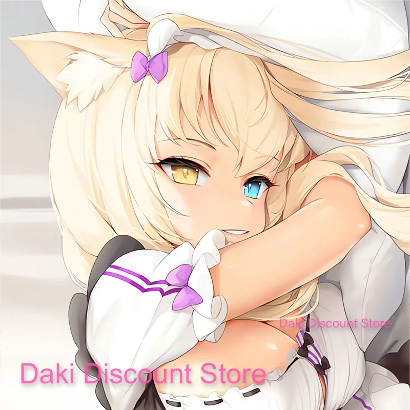 Dakimakura Nekopara Coconut Anime Double Sided Print Life Size Body Pillow Cover Pillowcase