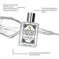 Roxelis 50ml Men's Body Fragrance Fresh Forest Woody Scent Elegant Mild Long Lasting Charming Gentle Fragrance 2